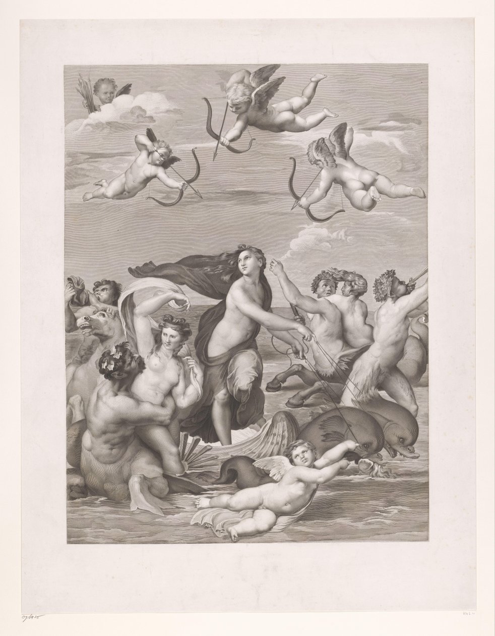 Triumph of Galatea by Gustave Joseph Biot