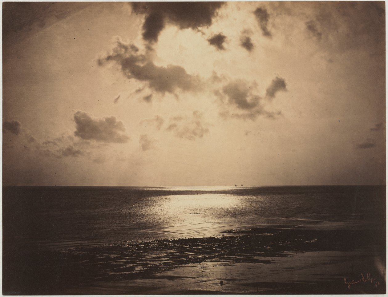 An Effect of the Sun, Normandy by Gustave Le Gray