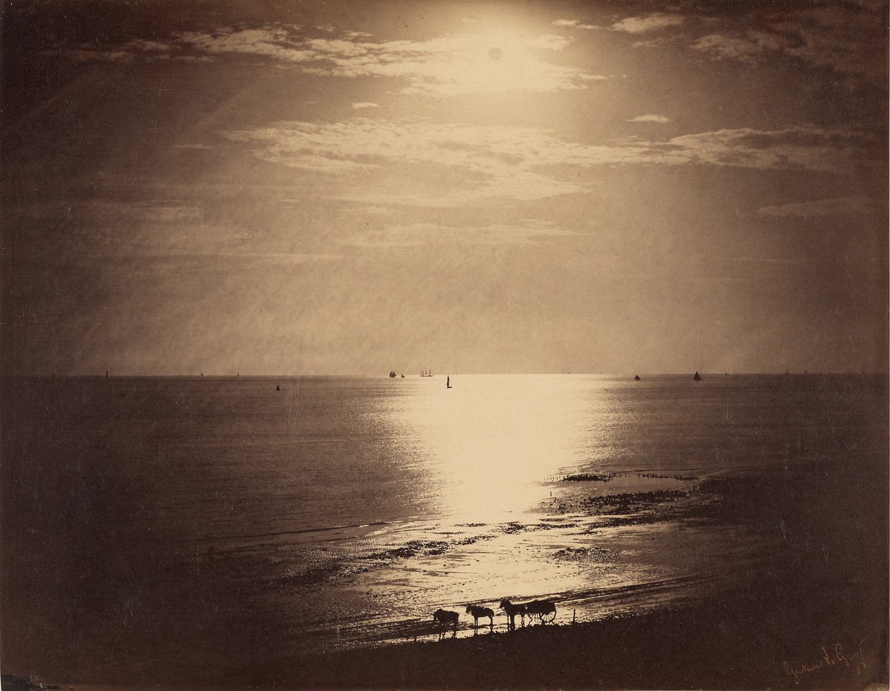 The Sun at Zenith, Normandy by Gustave Le Gray