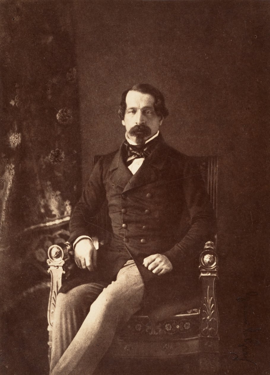 Portrait of Louis-Napoléon Bonaparte as Prince-President by Gustave Le Gray