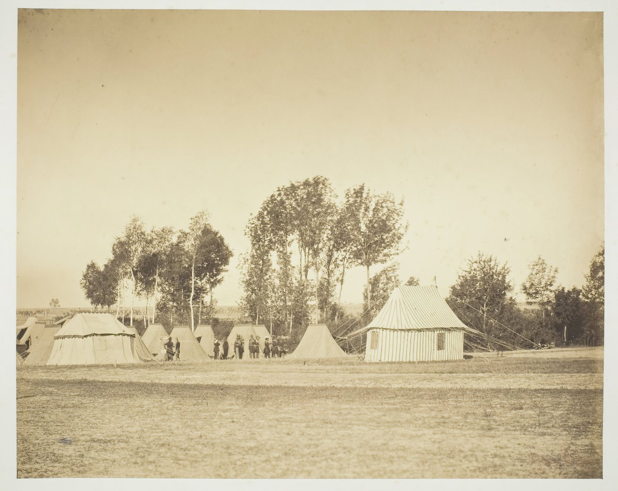 Untitled [Officers] by Gustave Le Gray
