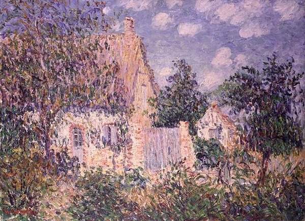 Cottage at St. Cyr du Vaudreuil by Gustave Loiseau