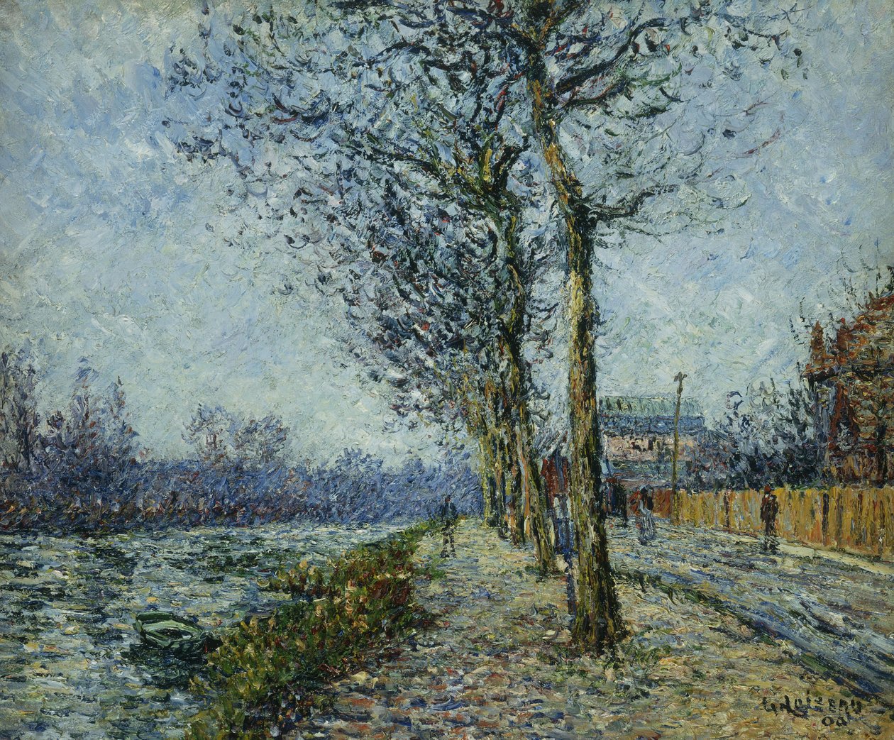 The Oise at Pontoise by Gustave Loiseau