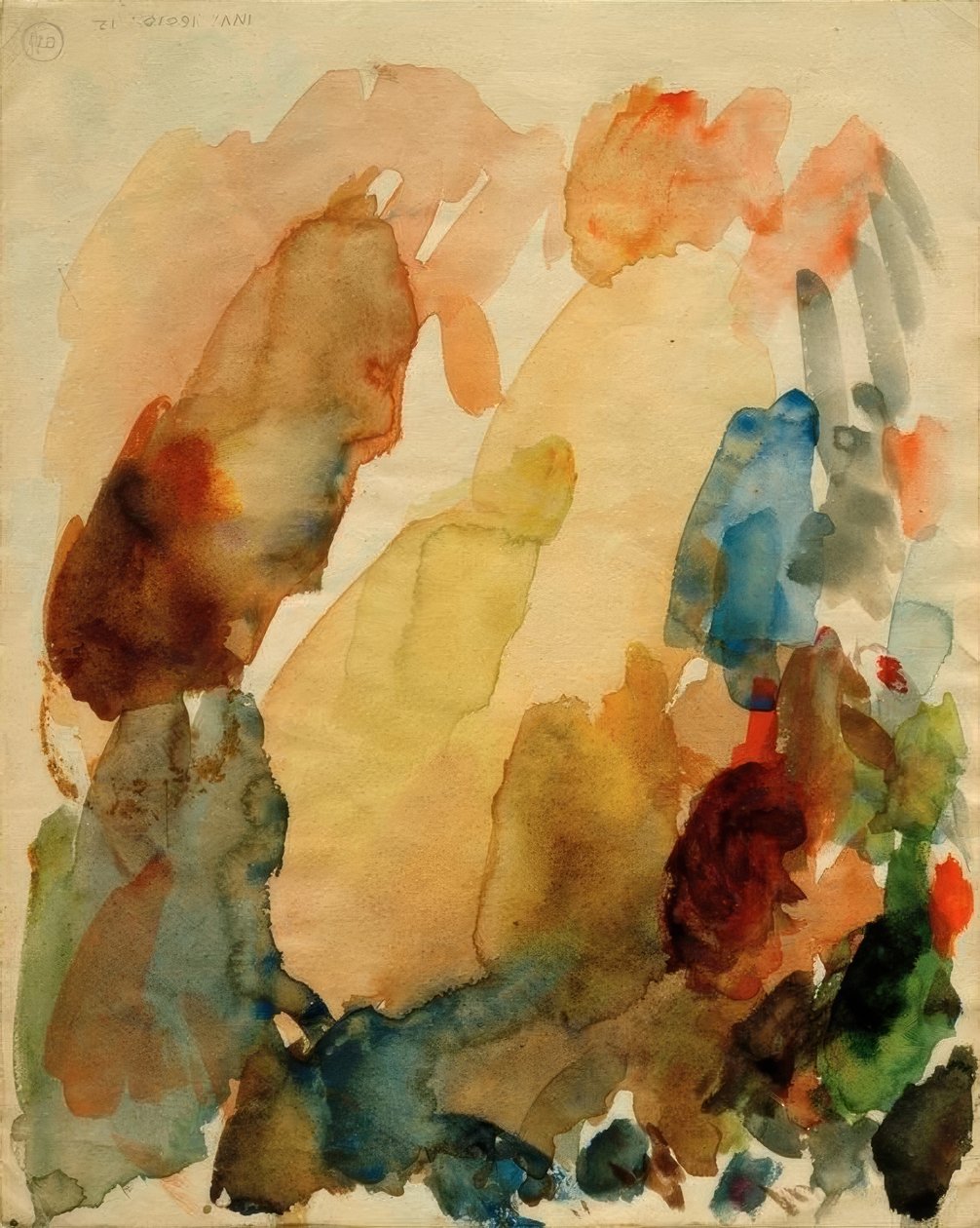 Watercolor Palette by Gustave Moreau