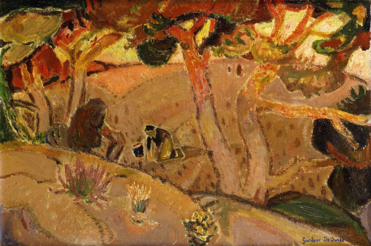 Sunny Landscape by Gustave de Smet