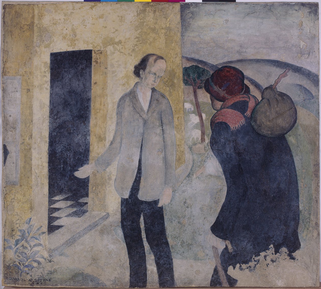 Hospitality to Strangers by Gustave Van de Woestyne