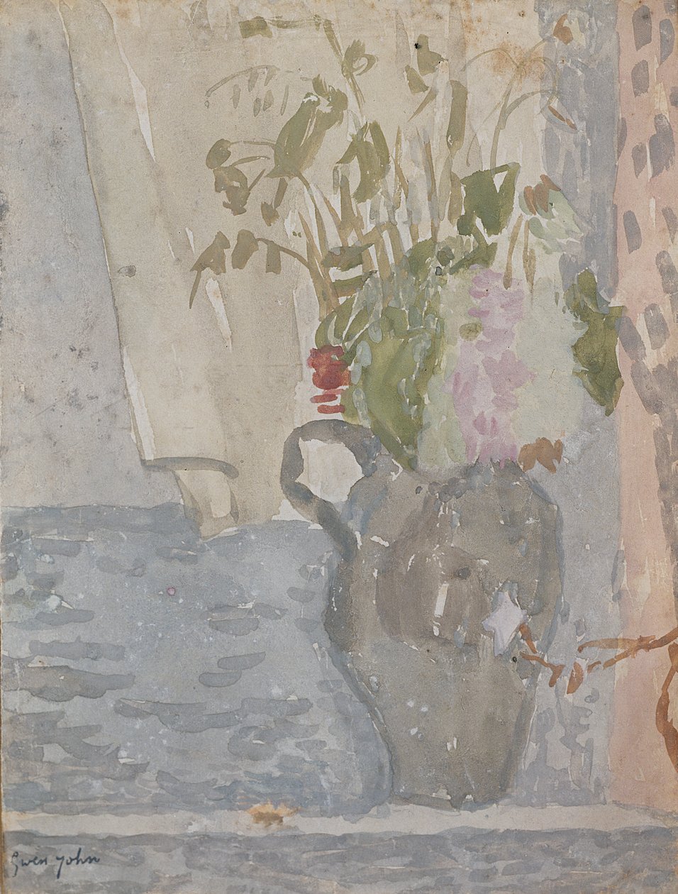 Flowers in a Jug by Gwen John