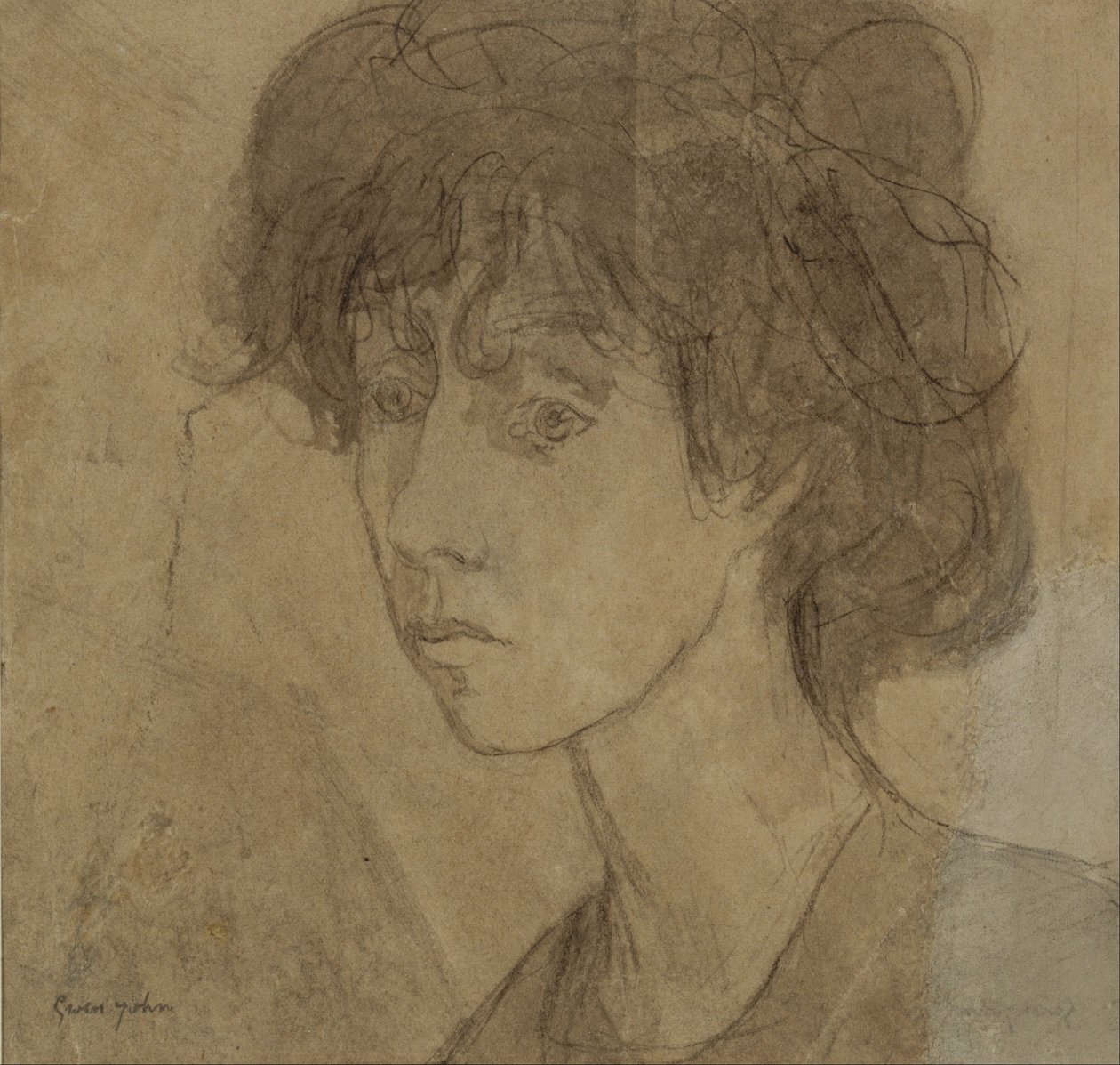 Head of a Woman by Gwen John