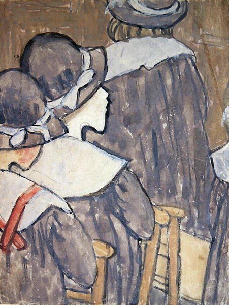 Children in a Church by Gwen John