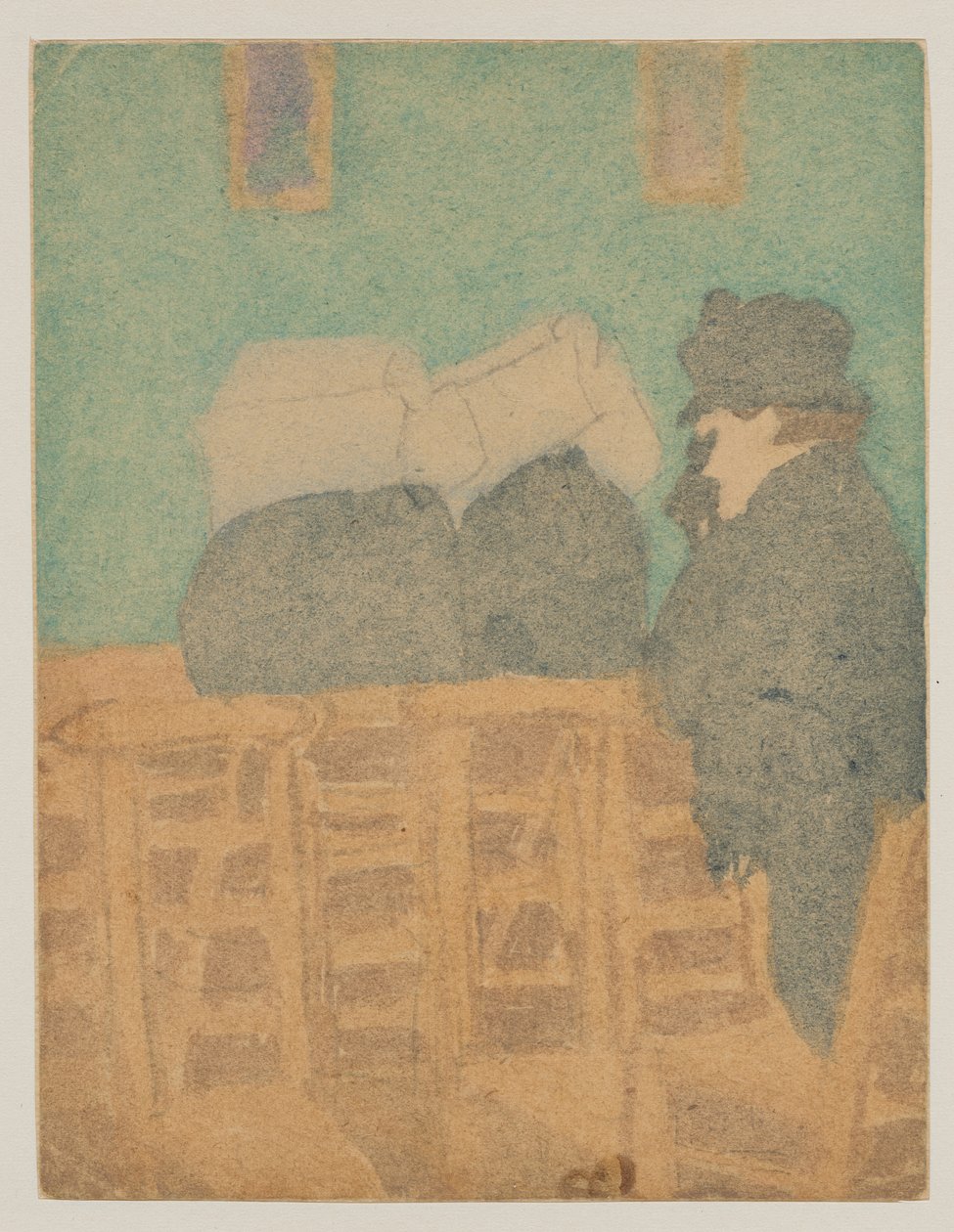 Figures in Church by Gwen John