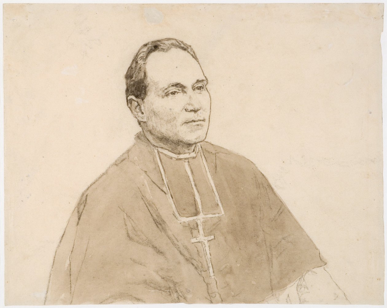 Portrait of a Cardinal by Gwen John