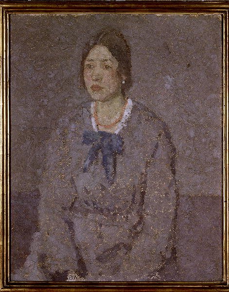Woman in a Coral Necklace by Gwen John