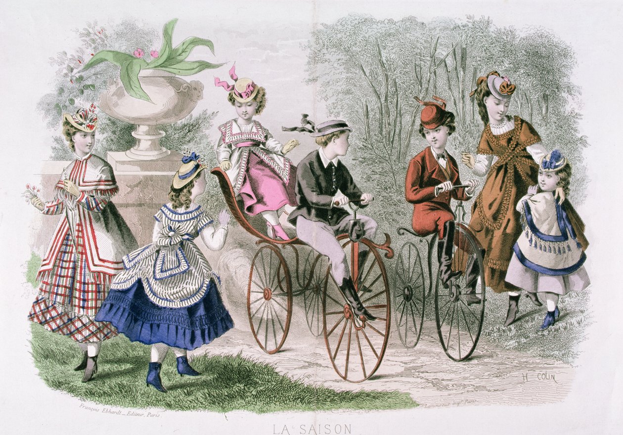 Children in the Park by H. Colin