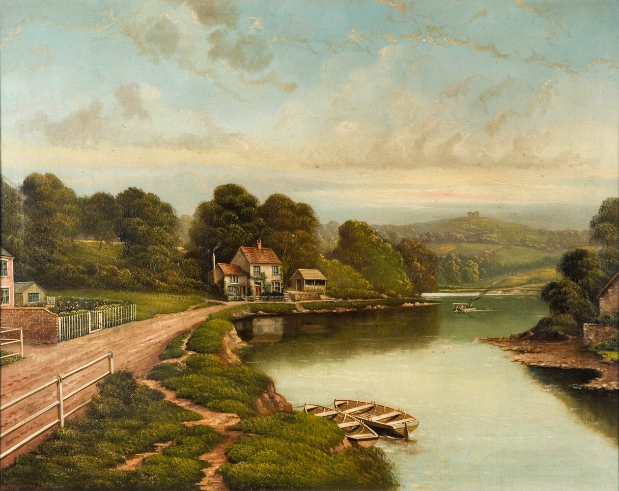 Girdle Cake Cottage on the Wear by H.F.C. Drinkwater