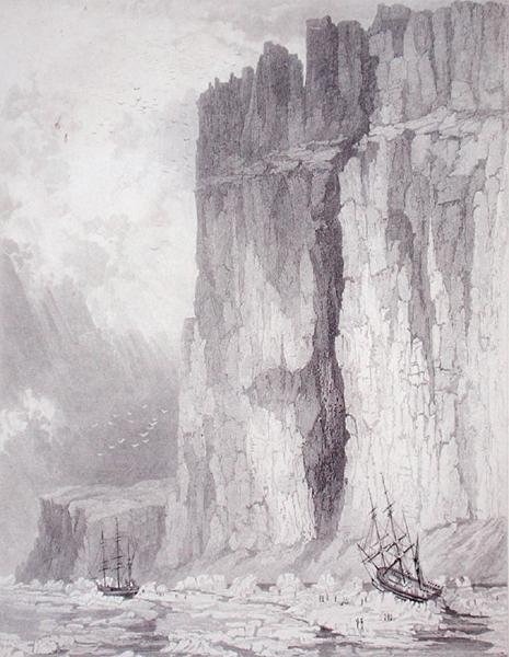 Situation of H.M. Ships Hecla & Fury, August 1st 1825, from 
