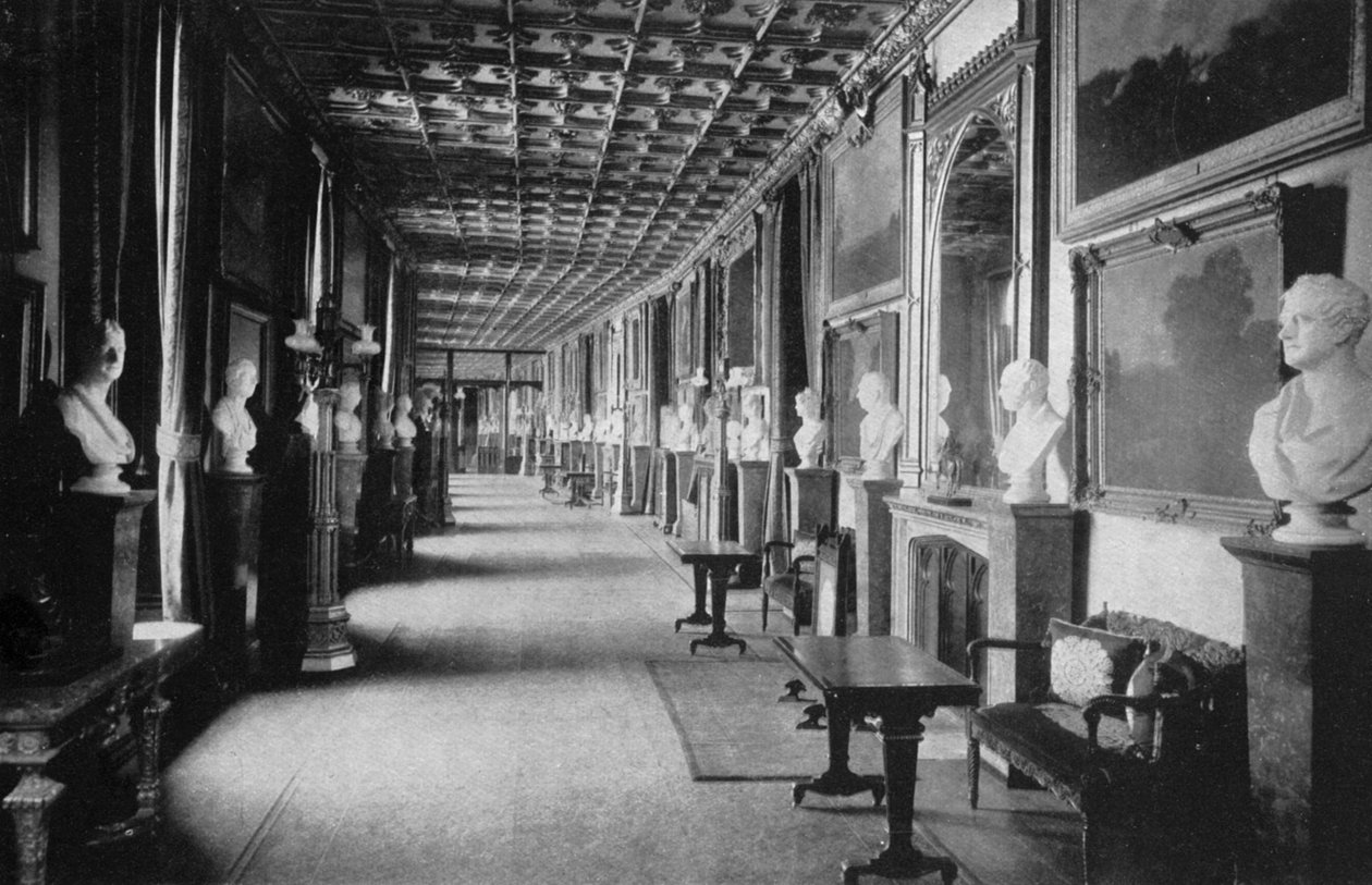 The Grand Corridor, Windsor Castle, Berkshire by HN King