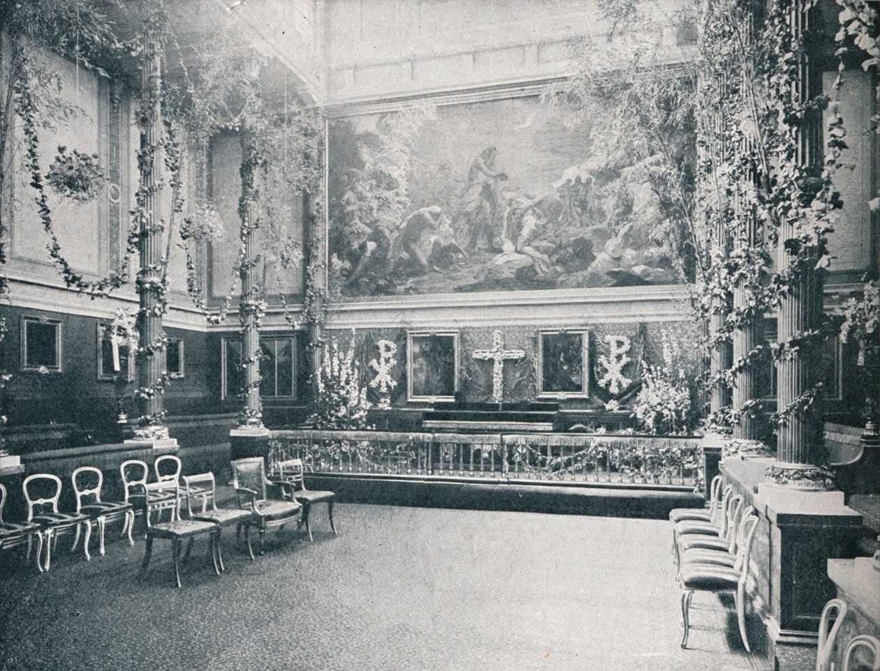 The Private Chapel of Buckingham Palace by HN King