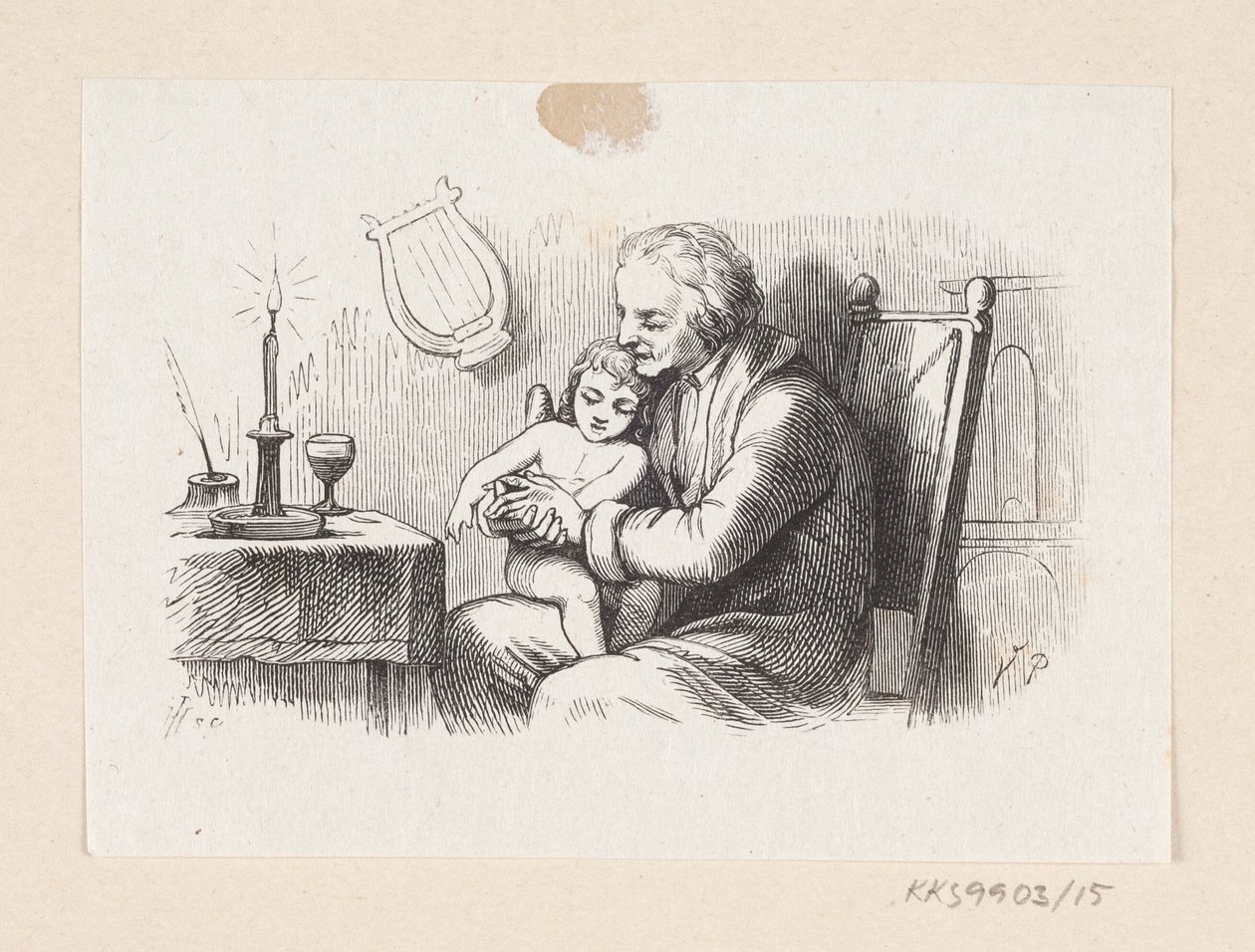 Illustration for "The Naughty Boy" in H.C. Andersen, "Fairy Tales and Stories", Volume 1 by H.P. Hansen