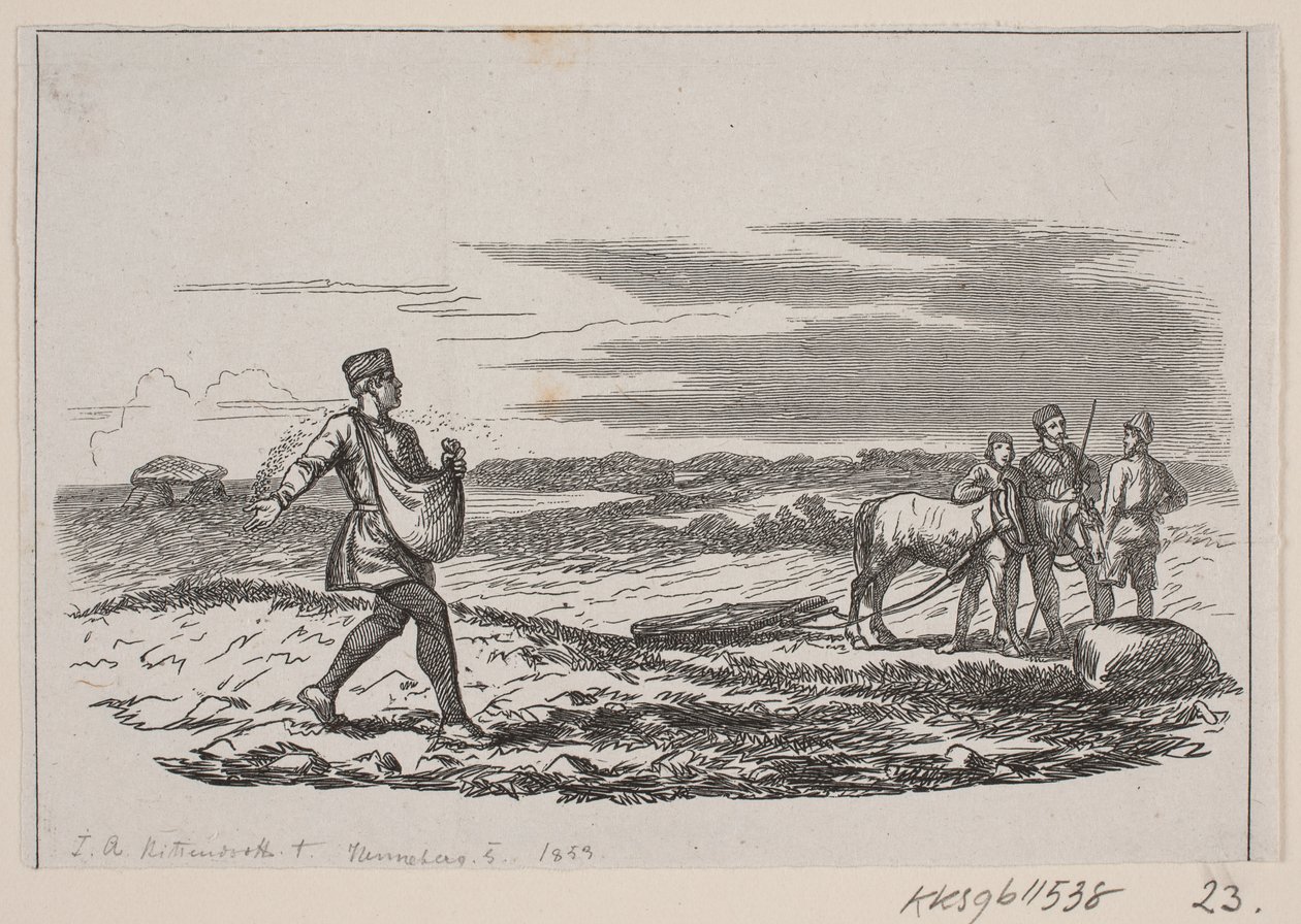 Alarm is Sounded in Flensburg by H. C. Henneberg