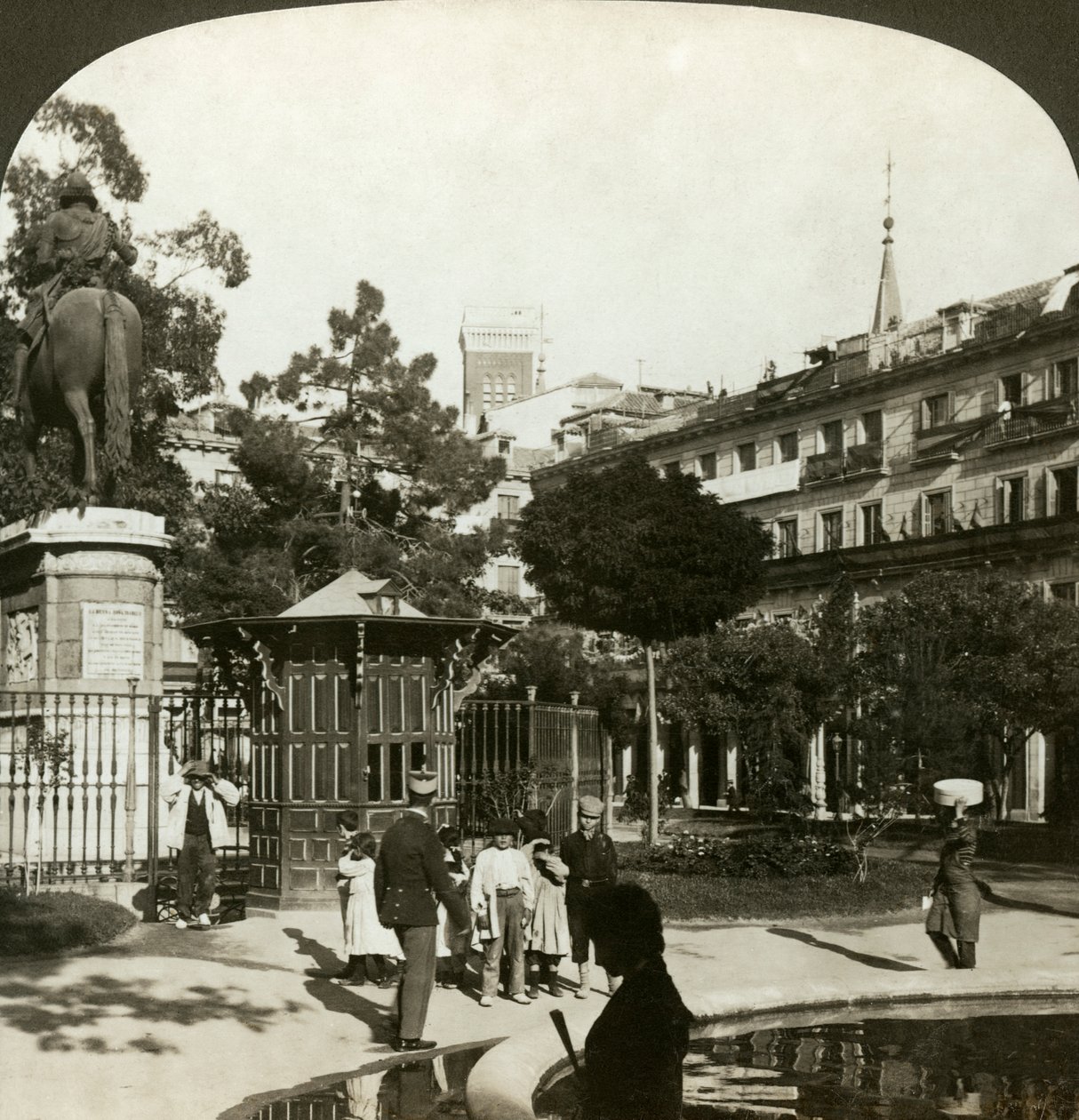 Plaza Mayor, Madrid, Spain by H. C. White
