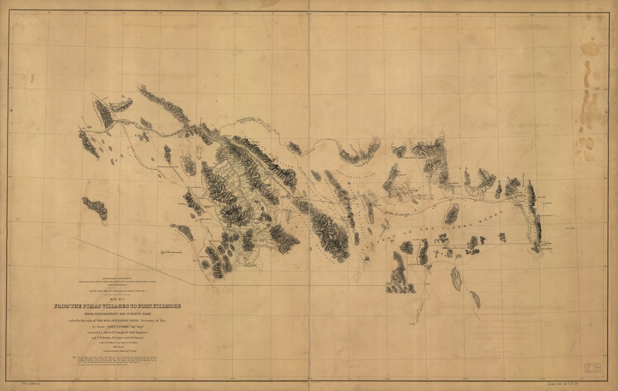 From the Pimas Villages to Fort Fillmore by H.; Davis Custer