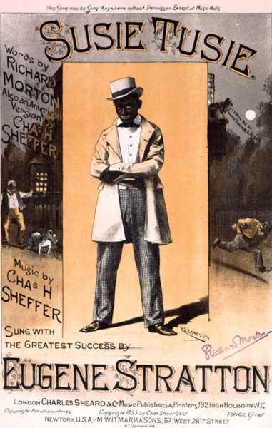 Front Cover of the Music Score for 