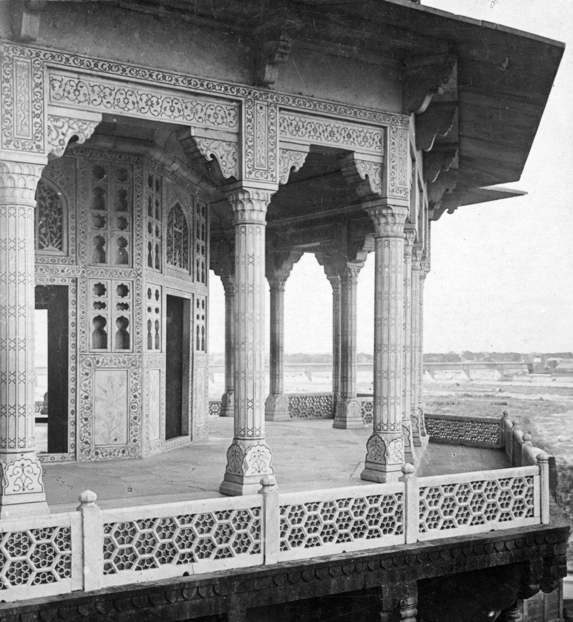 Jasmine Tower, Agra Fort, Agra, India, early 20th century by H. Hands and Son
