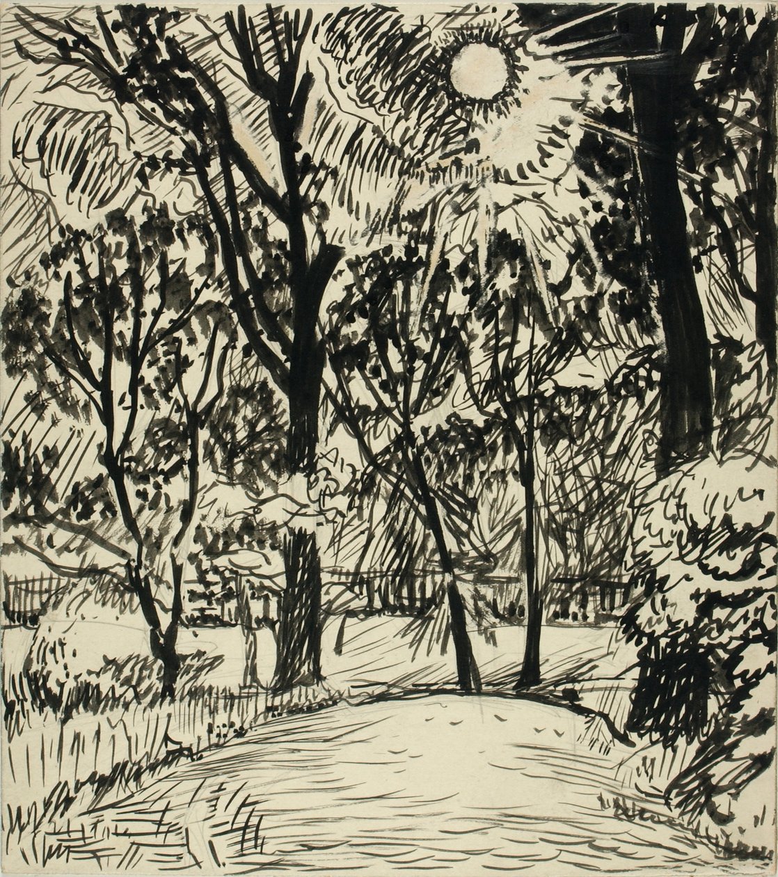 Sun-lit Path by H. Lyman Sayen