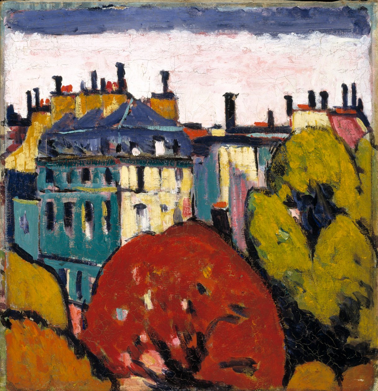 Landscape, Paris by H. Lyman Sayen