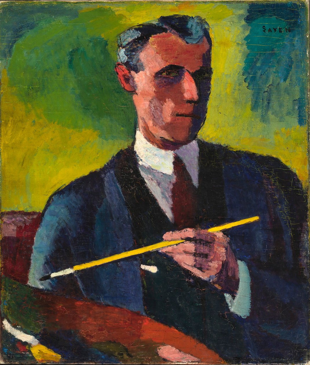 Self-Portrait by H. Lyman Sayen
