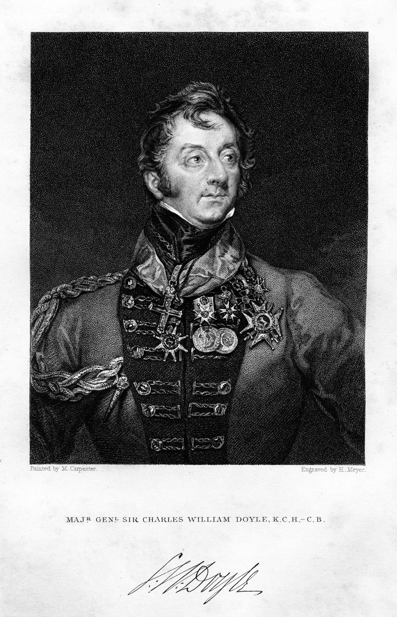 Sir Charles Hastings Doyle, British soldier by H. Mayer