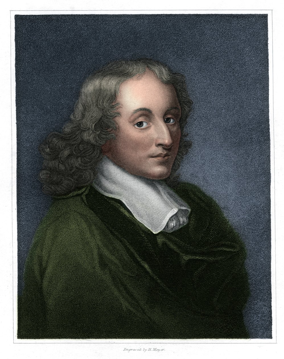 Blaise Pascal, French philosopher, mathematician, physicist and theologian by H Meyer