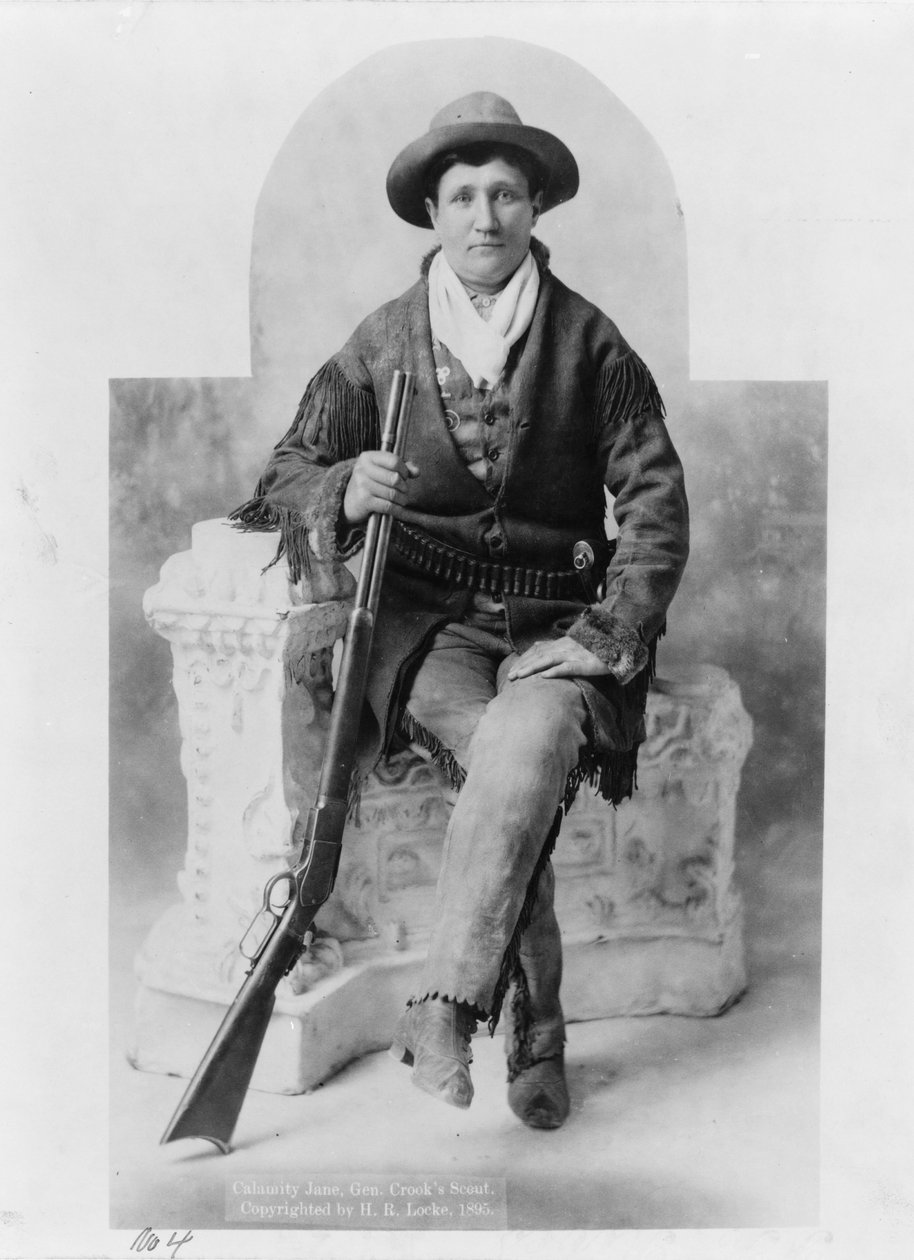 Calamity Jane as General Crook