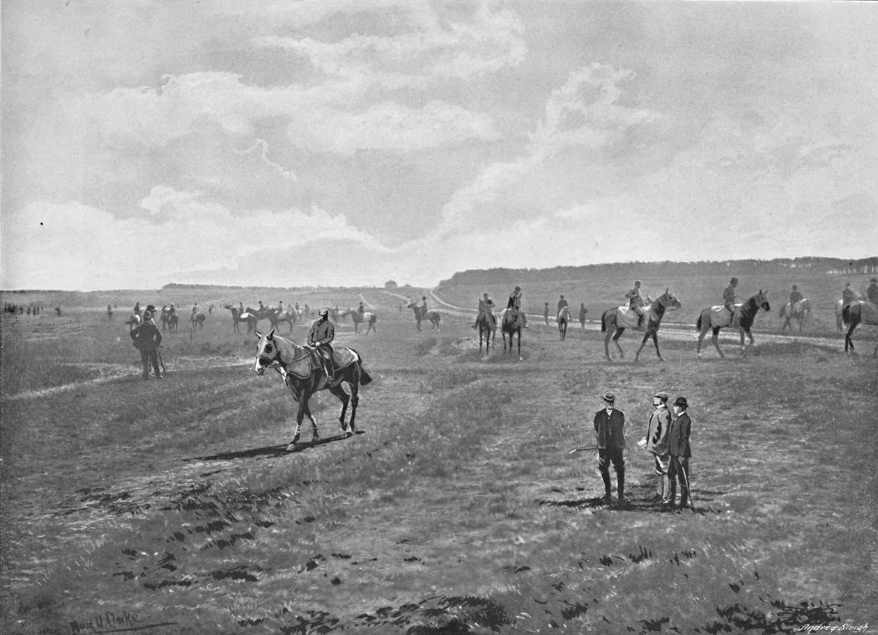 Bury Hills, Newmarket by H. R. Sherborn