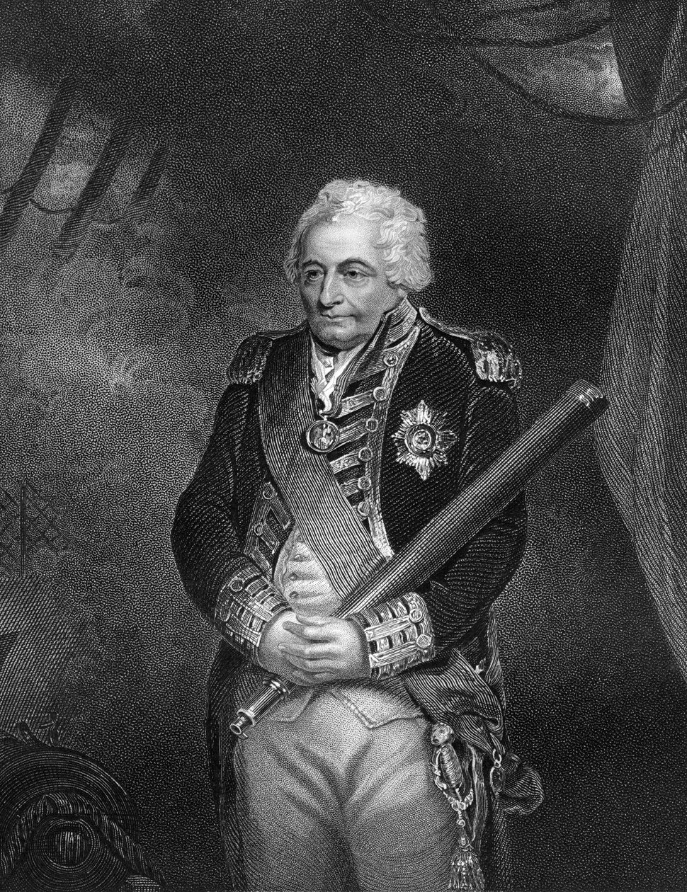 John Jervis, Earl of St Vincent, c. 1809-1857 by H. Robinson