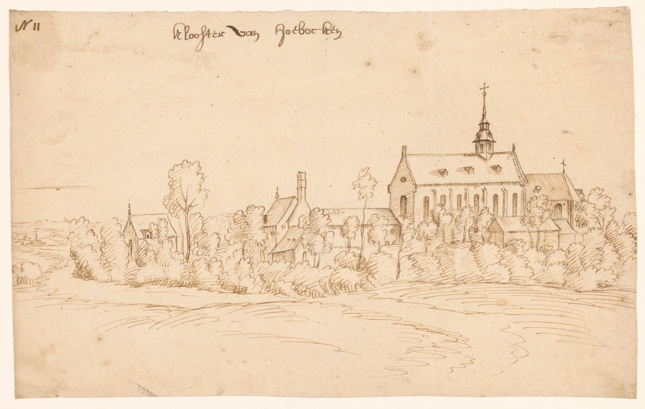 The Monastery of Hoboken by H. van Wel (attributed to)