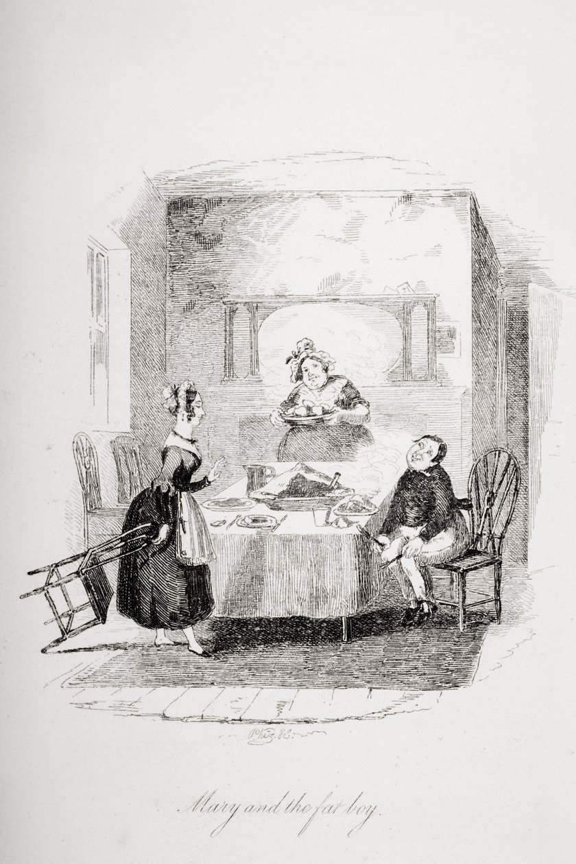 Mary and the Fat Boy, illustration from 