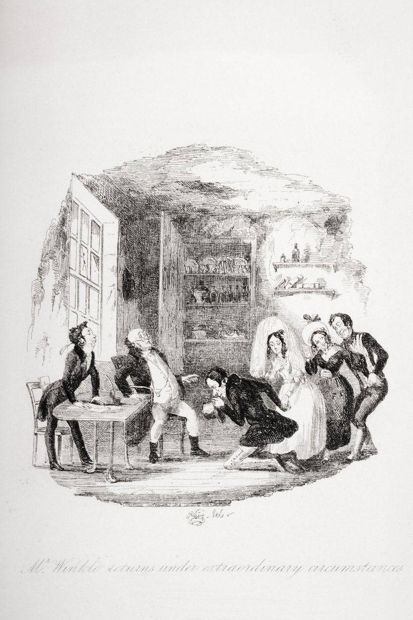 Mr. Winkle Returns Under Extraordinary Circumstances, Illustration from ...