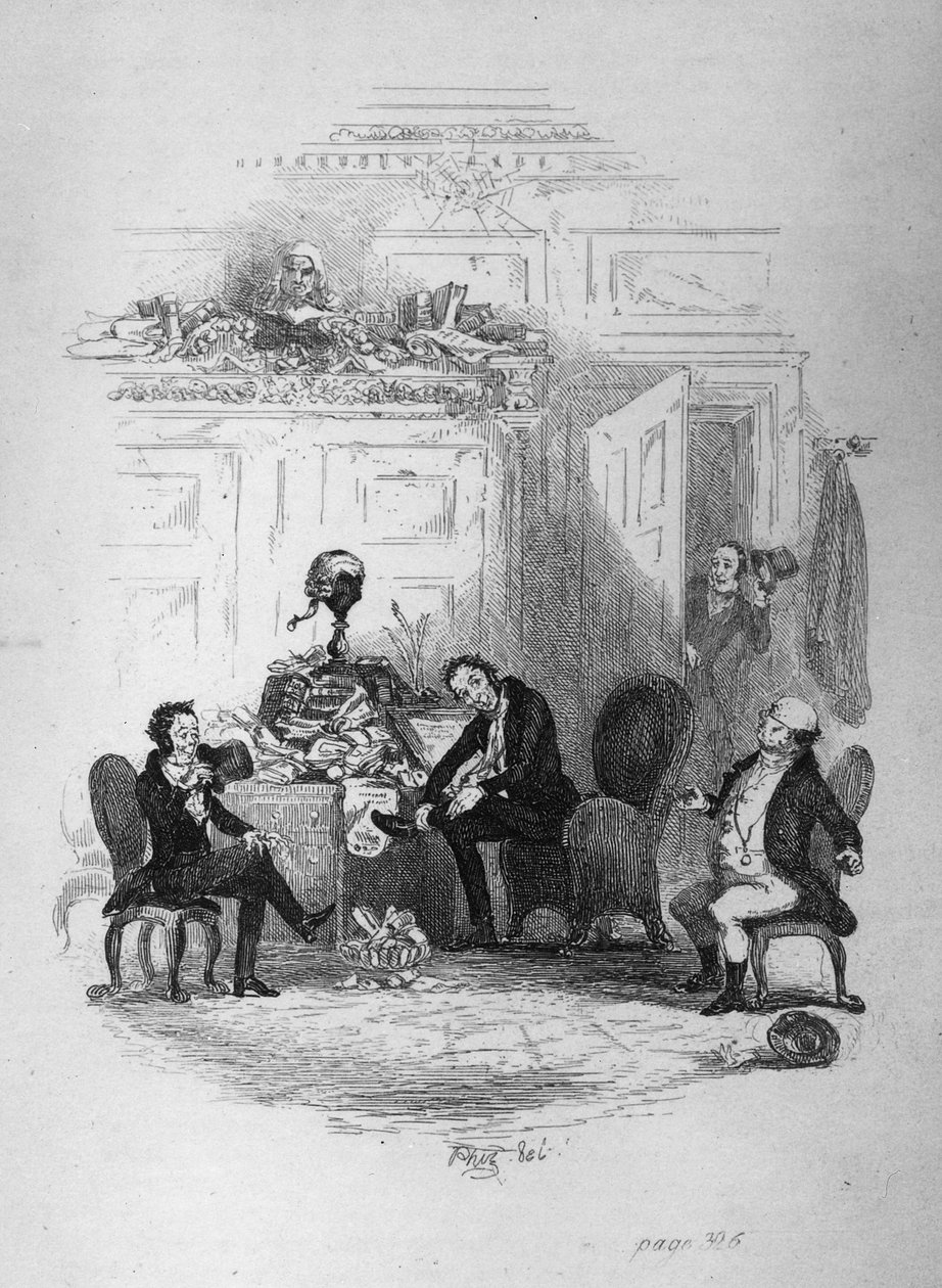 The First Interview with Mr. Serjeant Snubbin