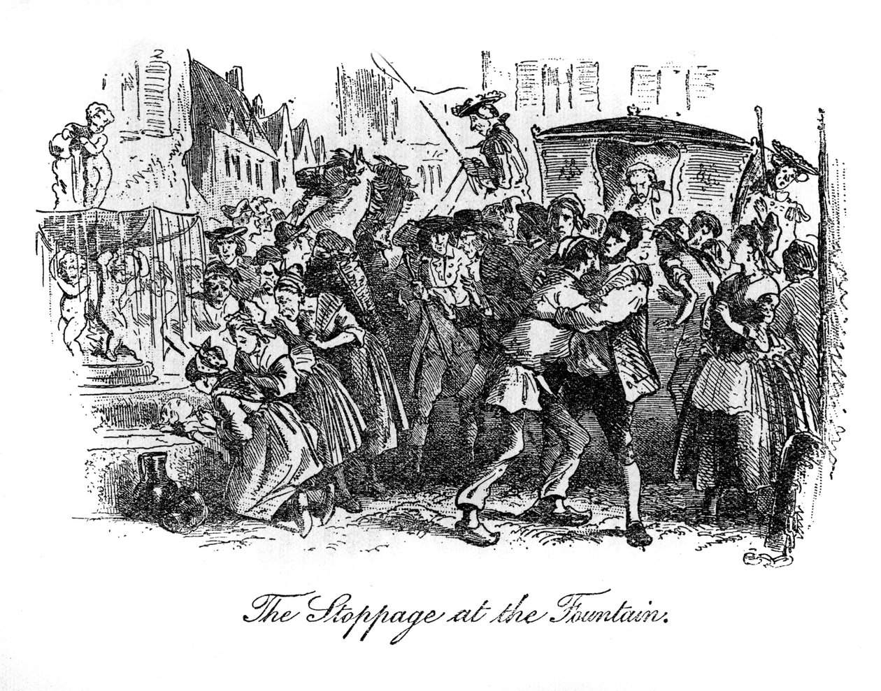 A Tale of Two Cities by Hablot Knight Browne
