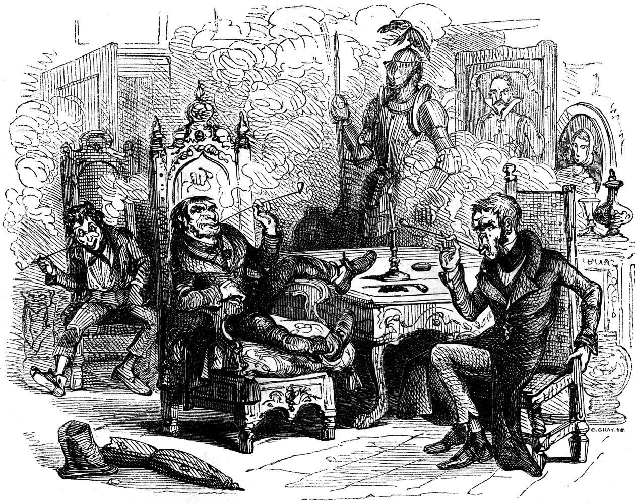 The Old Curiosity Shop by Hablot Knight Browne