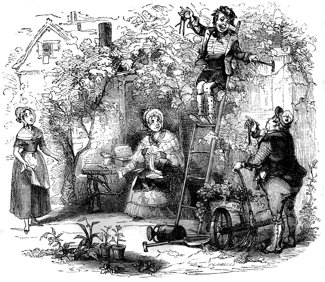The Old Curiosity Shop by Hablot Knight Browne