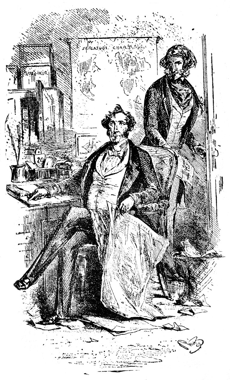 Dombey & Son by Hablot Knight Browne