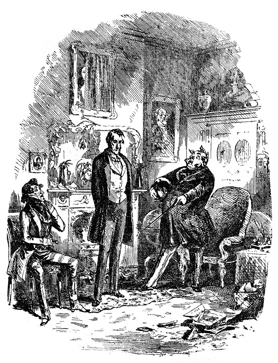 Dombey & Son by Hablot Knight Browne