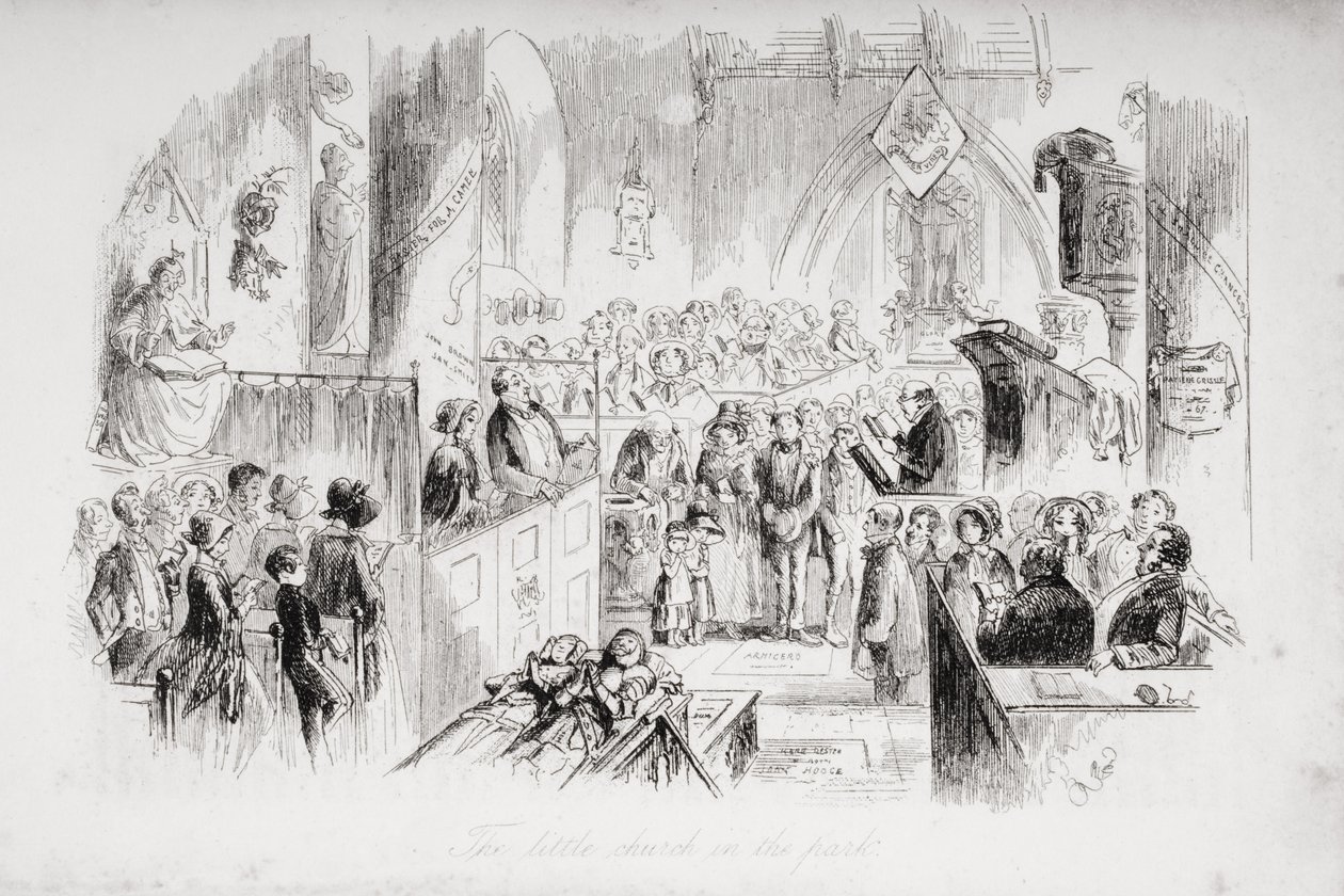 The Little Church in the Park, illustration from 