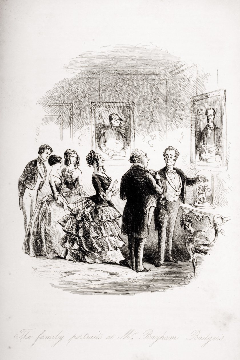 The family portraits at Mr. Bayham Badger