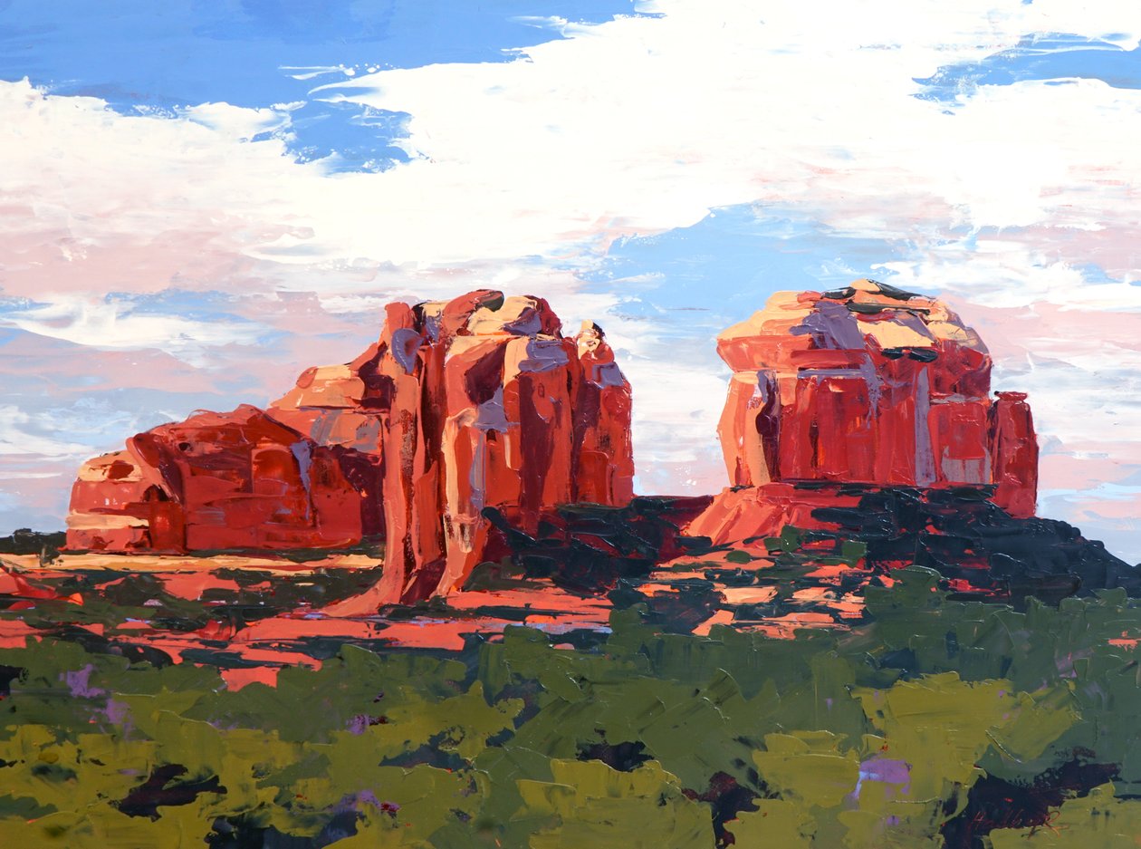 Parting Clouds, c. 2024 by Hadley Rampton