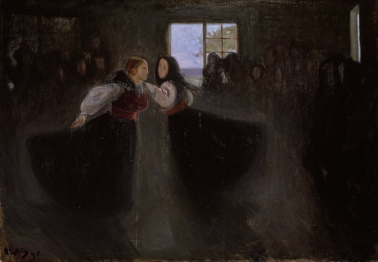 Girls Dancing by Halfdan Egedius
