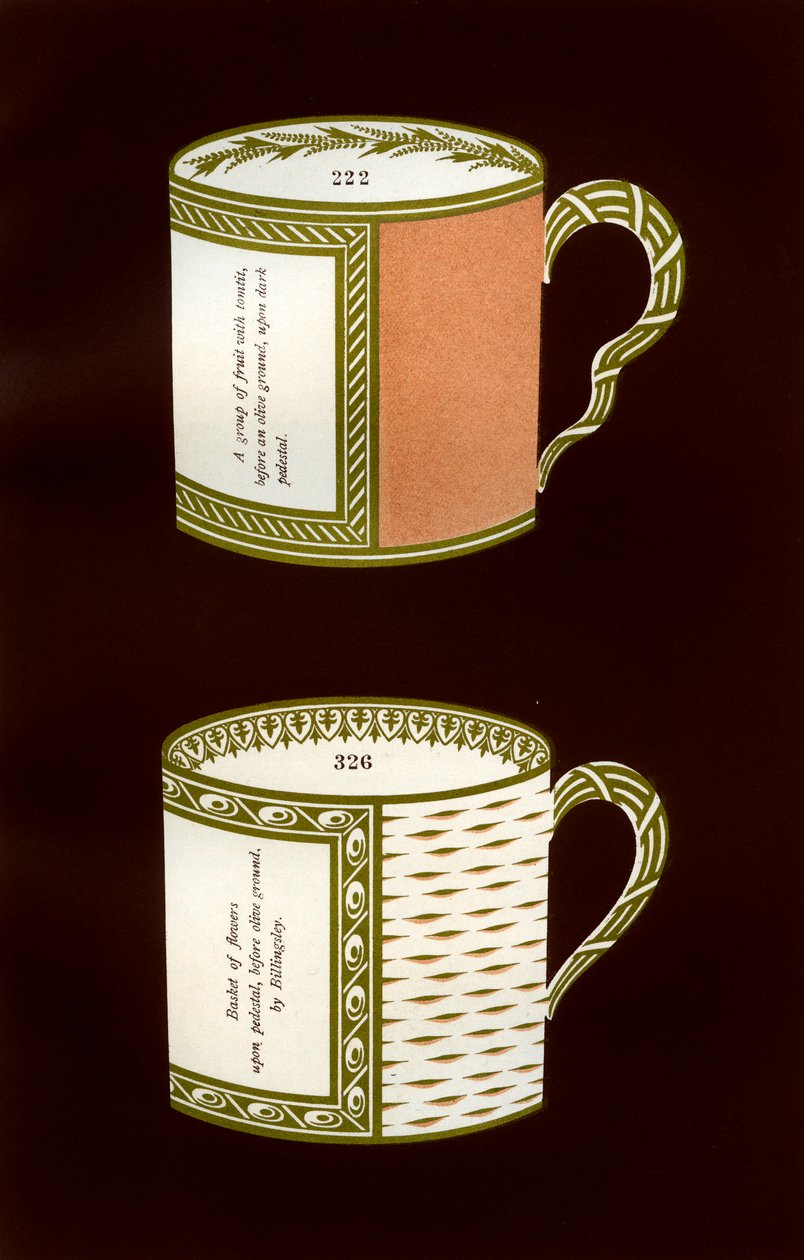 Derby patterns, 1876 by Hall and England
