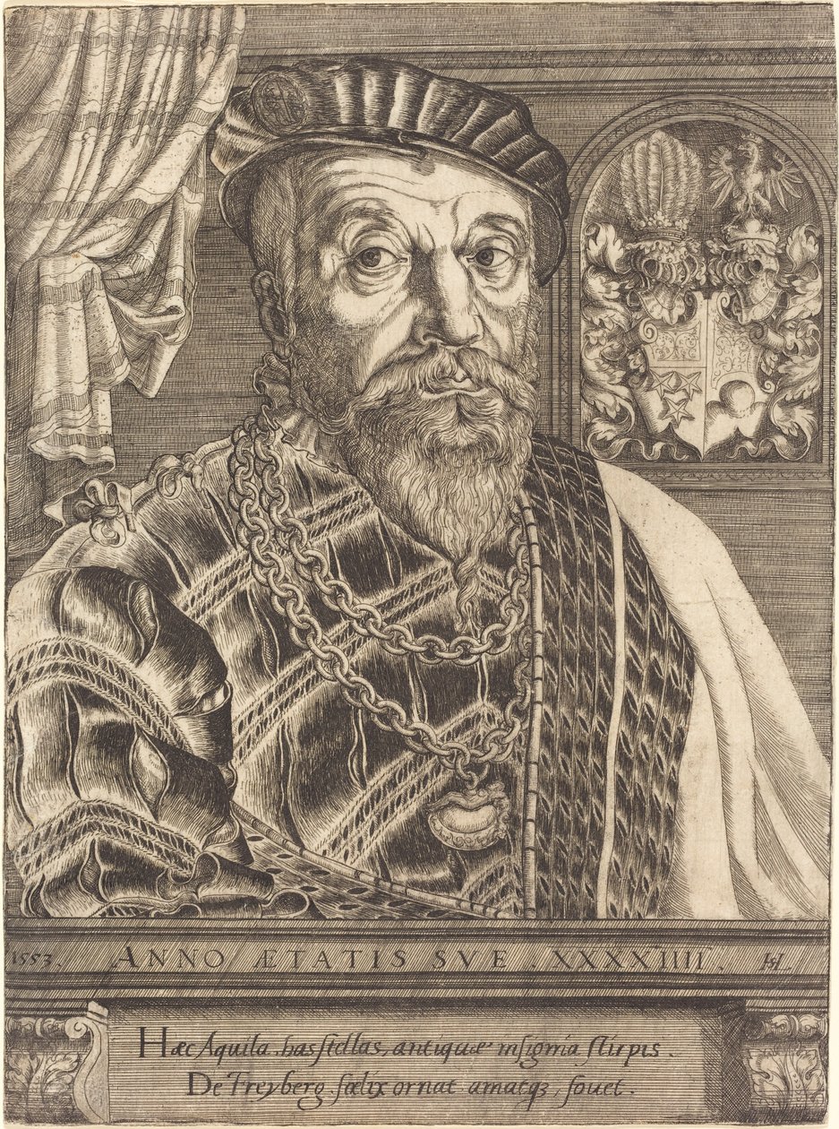 Pancraz von Freyberg Hohenschau by Hanns Lautensack